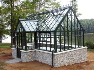 Victorian Glass Garden Greenhouse For Sale
